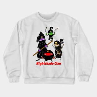 Nightshade Vegetable Ninja Clan Crewneck Sweatshirt